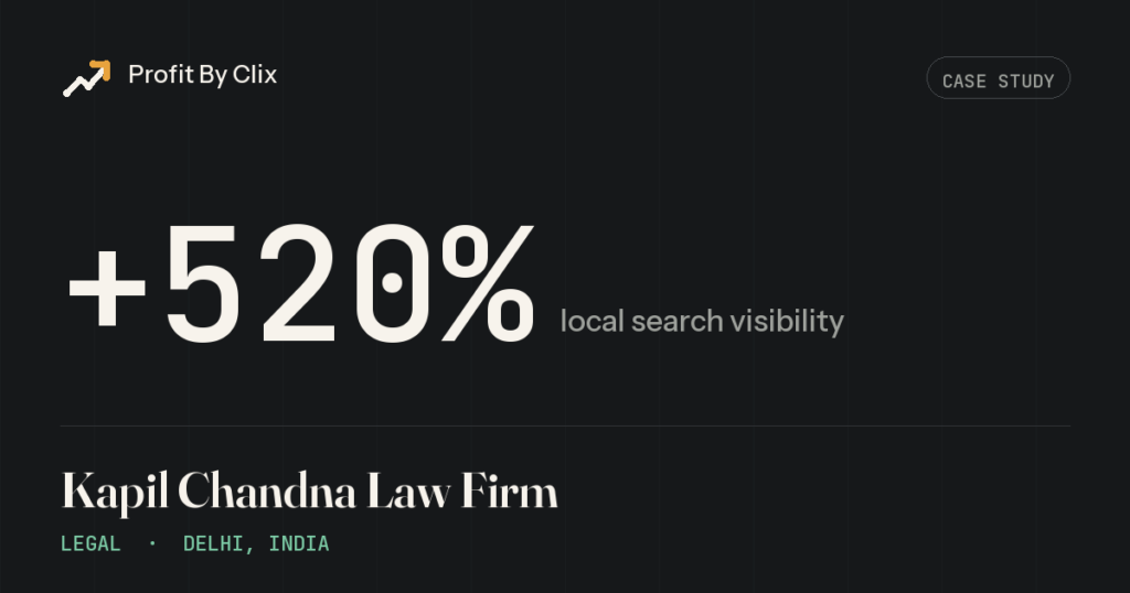 Kapil Chandna Law Firm case study